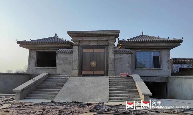 咸陽(yáng)旬邑自建房別墅庭院門